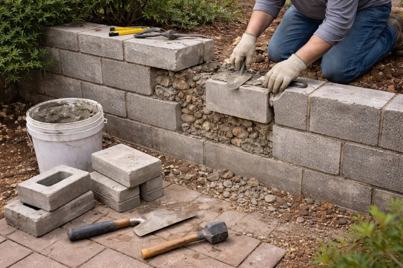 Block Wall Repair in Higley, AZ