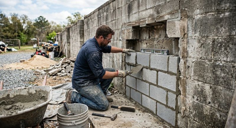 Block Wall Repair in Mesa, AZ