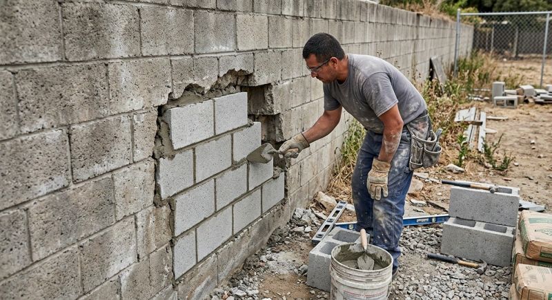 Block Wall Repair in Phoenix, AZ