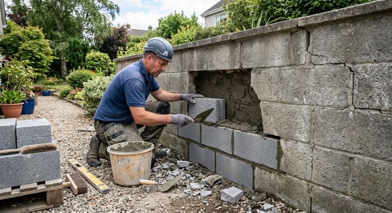 Block Work Repair in Gilbert, AZ