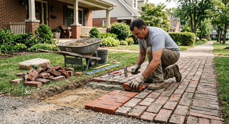 Brick Flatwork Repair in Chandler, AZ