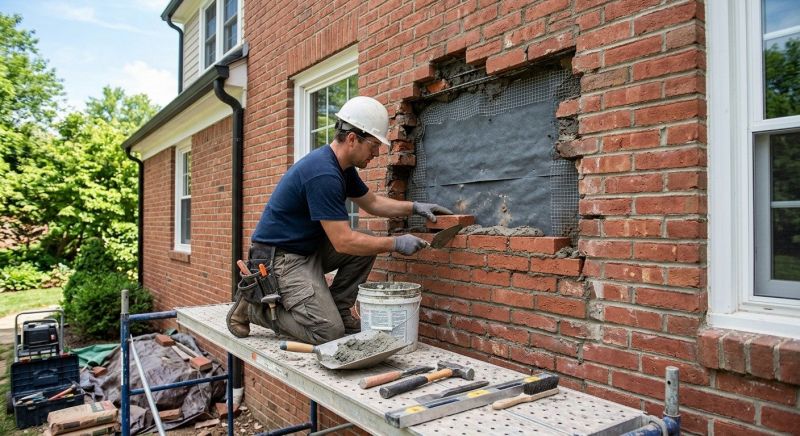 Brick Masonry Repair in Mesa, AZ