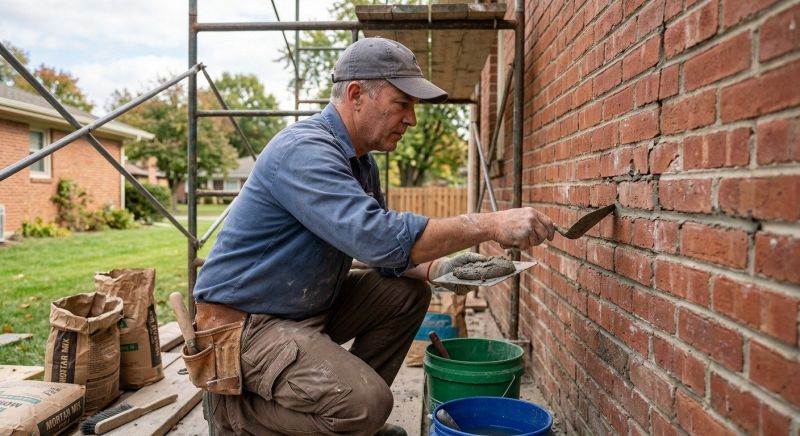 Brick Masonry Restoration in Gilbert, AZ