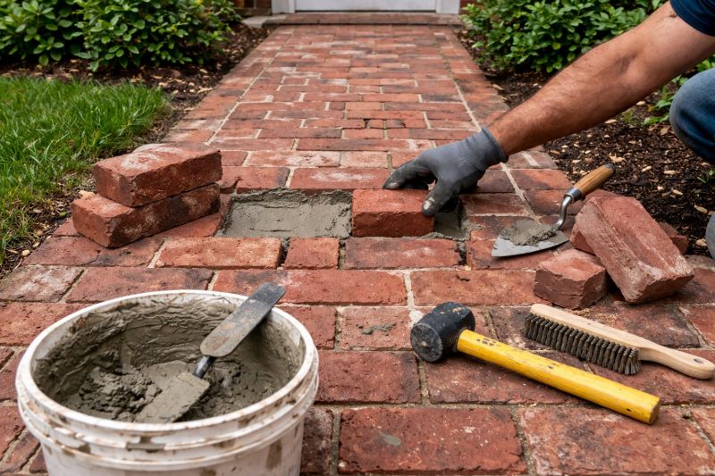 Brick Pathway Repair in Gilbert, AZ