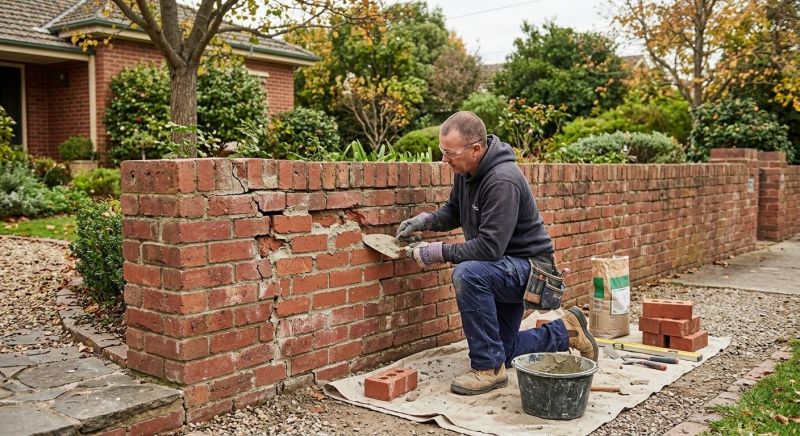 Brick Wall Repair in Fountain Hills, AZ