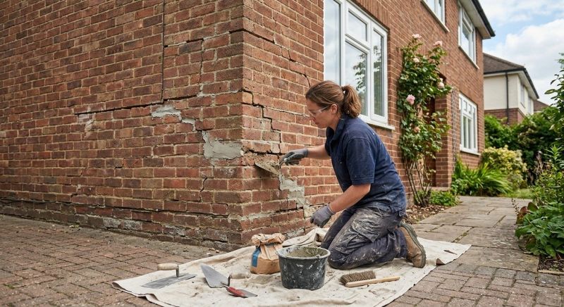 Brick Wall Repair in Mesa, AZ