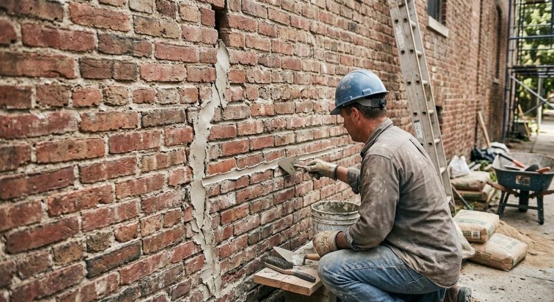 Brick Wall Repair in Paradise Valley, AZ
