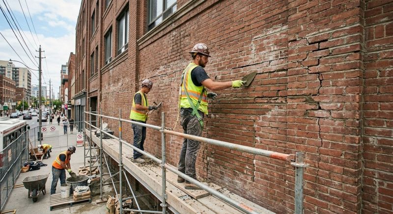 Commercial Brick Repair in Gilbert, AZ