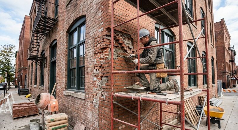 Commercial Brick Repair in Gilbert, AZ