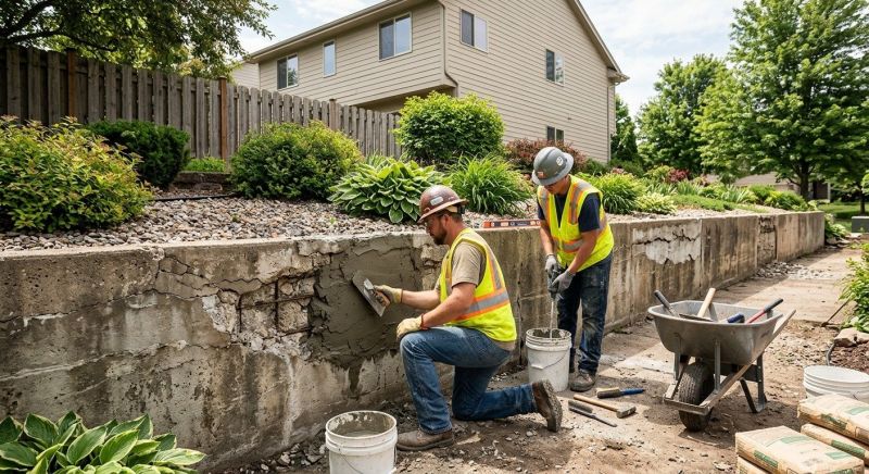 Retaining Wall Repair in Gilbert, AZ