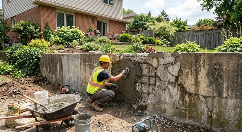Retaining Wall Repair in Mesa, AZ