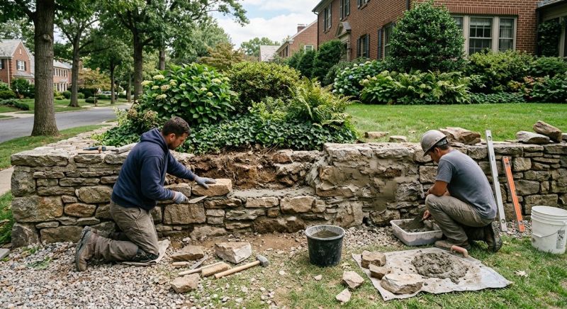 Retaining Wall Repair in Queen Creek, AZ
