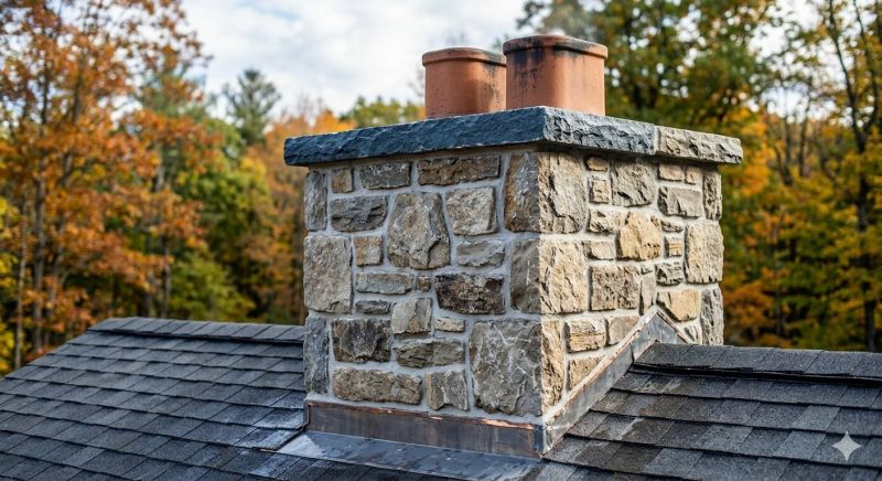 Stone Chimney Installation in Apache Junction, AZ