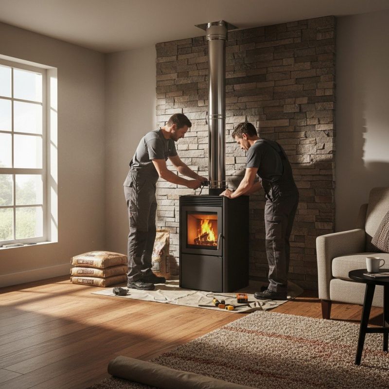 Stone Chimney Installation in Chandler, AZ