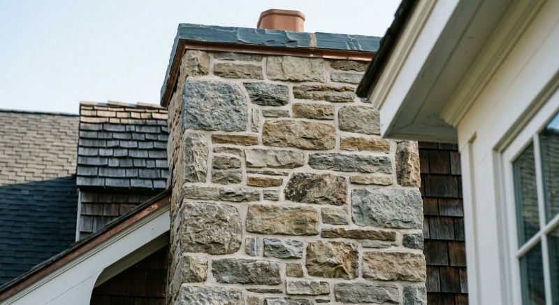 Stone Chimney Installation in Paradise Valley, AZ