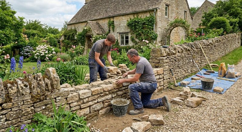 Stone Wall Repair in Maricopa County, AZ