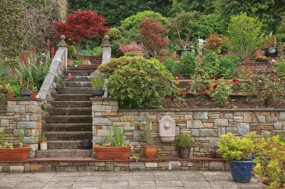 Stone Wall Repair in Paradise Valley, AZ