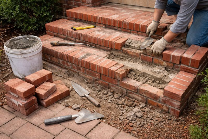 Brick Stairs Repair in Laveen, AZ